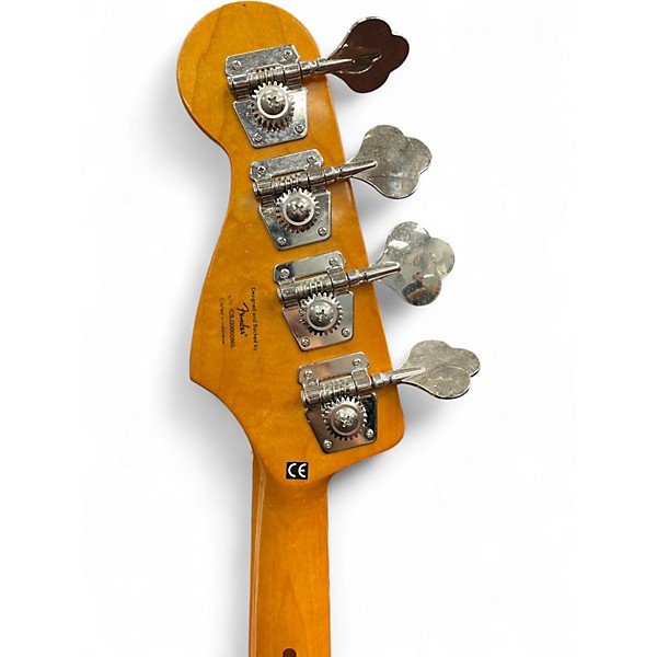 Used Squier Classic Vibe 70s Jazz Bass Black Electric Bass Guitar