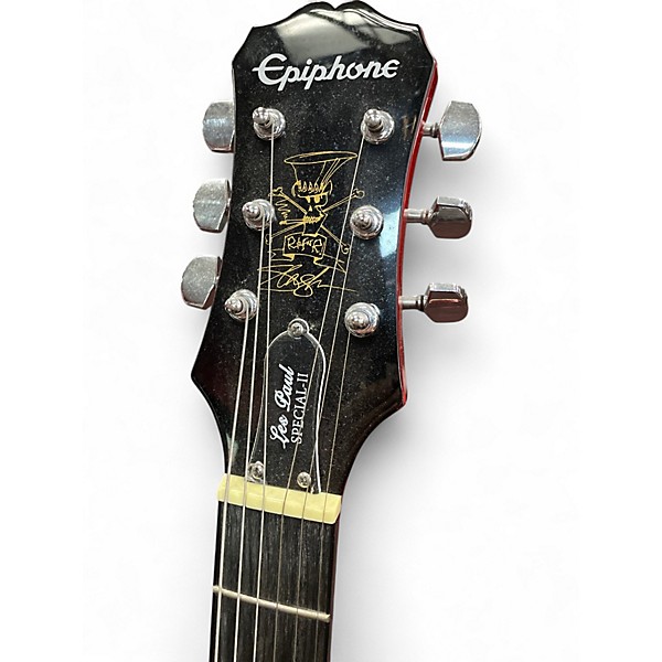 Used Epiphone Les Paul Special II Yellow Tiger Solid Body Electric Guitar