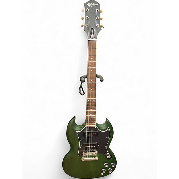 Used Epiphone SG CLASSIC Green Solid Body Electric Guitar