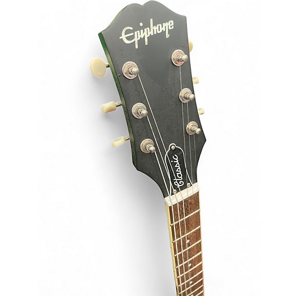 Used Epiphone SG CLASSIC Green Solid Body Electric Guitar