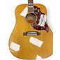 Used 2003 Gibson HUMMINGBIRD Natural w/ spalted maple Acoustic Guitar