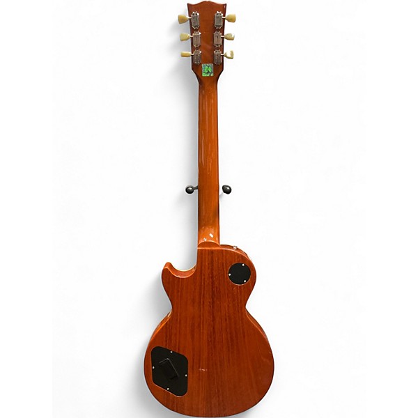 Used Gibson Les Paul Deluxe Gold Top Solid Body Electric Guitar