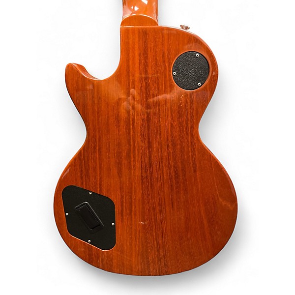 Used Gibson Les Paul Deluxe Gold Top Solid Body Electric Guitar