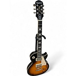 Used Epiphone Les Paul Standard Pro Sunburst Solid Body Electric Guitar