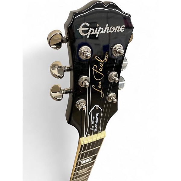 Used Epiphone Les Paul Standard Pro Sunburst Solid Body Electric Guitar