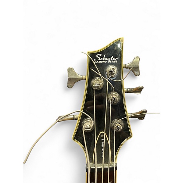 Used Schecter  OMEN EXTREAME 5 RED Electric Bass Guitar