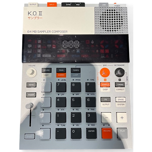 Used teenage engineering EP-133 K.O II Sampler Production Controller