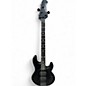 Used Ernie Ball Music Man StingRay Special HH STEALTH BLACK Electric Bass Guitar