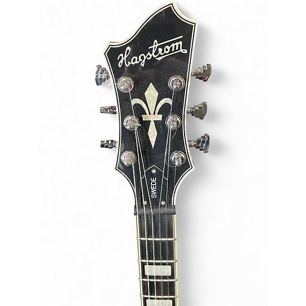 Used Hagstrom Standard Swede red Solid Body Electric Guitar