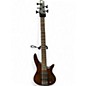 Used Ibanez SR605 5 String Natural Electric Bass Guitar thumbnail