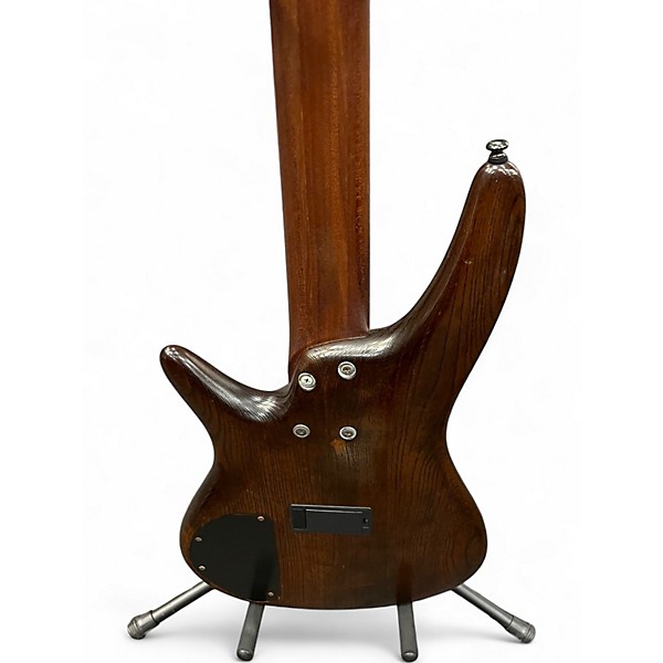 Used Ibanez SR605 5 String Natural Electric Bass Guitar