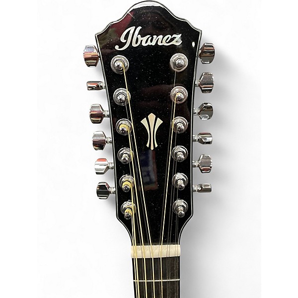 Used Ibanez AEG5012 Sunburst 12 String Acoustic Electric Guitar