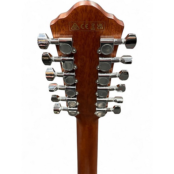 Used Ibanez AEG5012 Sunburst 12 String Acoustic Electric Guitar