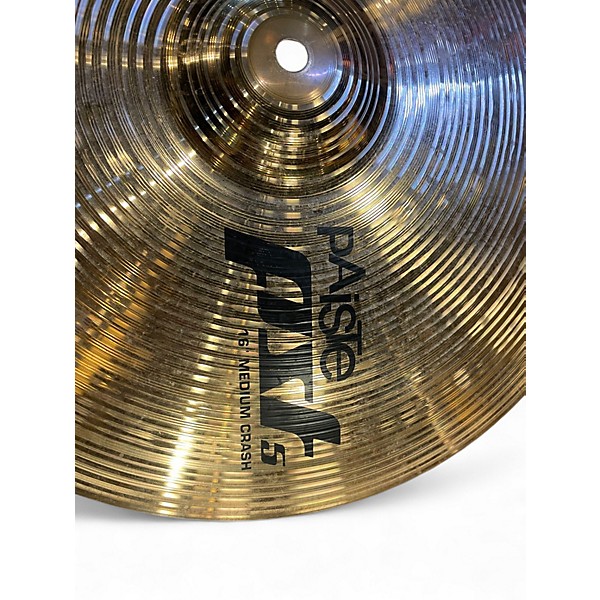 Used Paiste 16in PST5 Medium Crash Cymbal