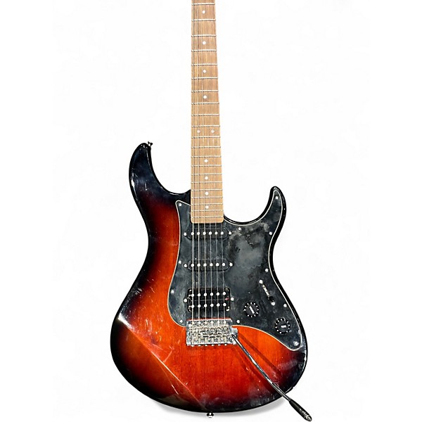 Used Yamaha Pacifica PAC012DLX Vintage Sunburst Solid Body Electric Guitar