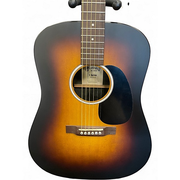 Used Martin D-X2 3 color burst Acoustic Electric Guitar