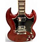 Used Gibson SG Cherry Solid Body Electric Guitar