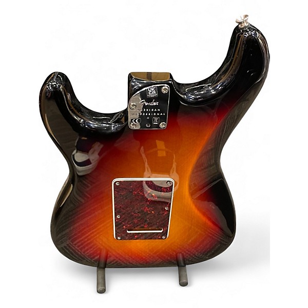 Used 2021 Fender American Professional II Stratocaster 3 Color Sunburst Solid Body Electric Guitar