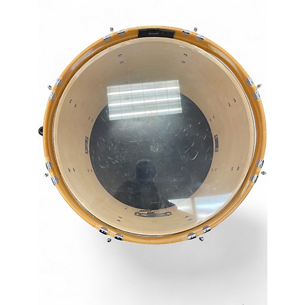 Used Groove Percussion 5 Piece complete kit Red Grain Drum Kit