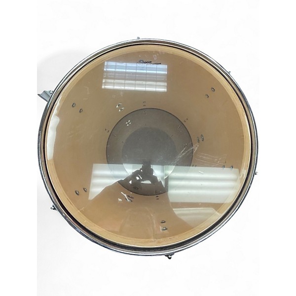 Used Groove Percussion 5 Piece complete kit Red Grain Drum Kit