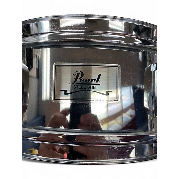 Used Pearl 13in Steel Chrome Drum