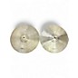 Used Groove Percussion 14in hi hats cymbals Cymbal thumbnail