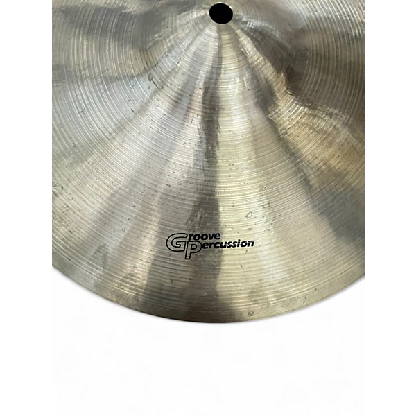 Used Groove Percussion 14in hi hats cymbals Cymbal