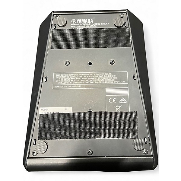 Used Yamaha MG06X Unpowered Mixer