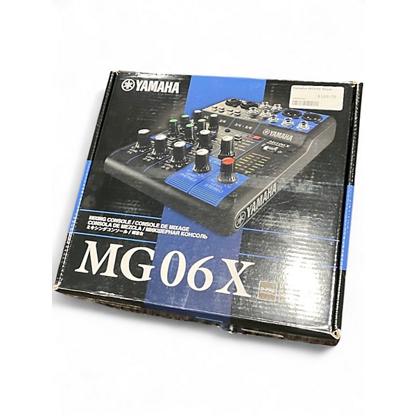 Used Yamaha MG06X Unpowered Mixer