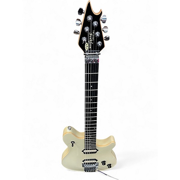 Used EVH Wolfgang Special Vintage White Solid Body Electric Guitar