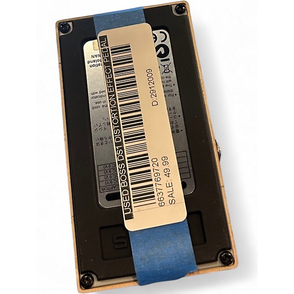 Used BOSS DS1 Distortion Effect Pedal