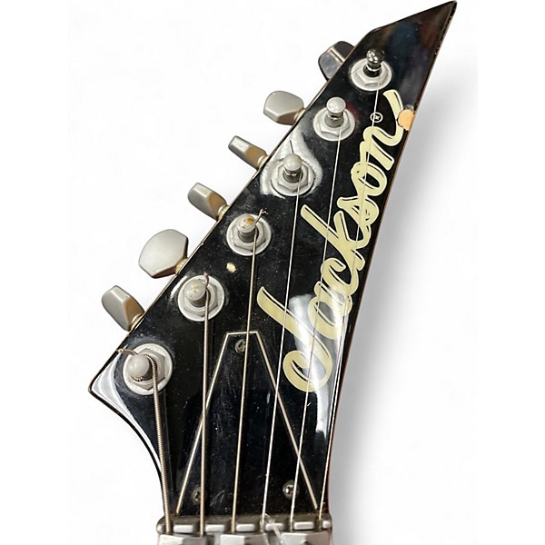 Used Jackson King V Blue Solid Body Electric Guitar