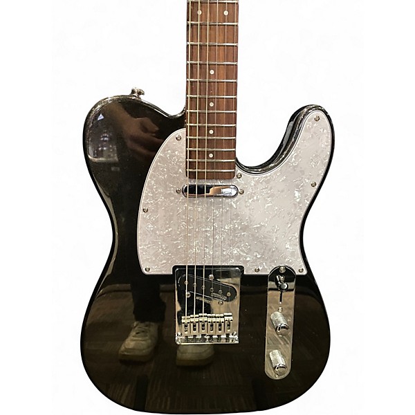 Used Fesley Telecaster Black Solid Body Electric Guitar