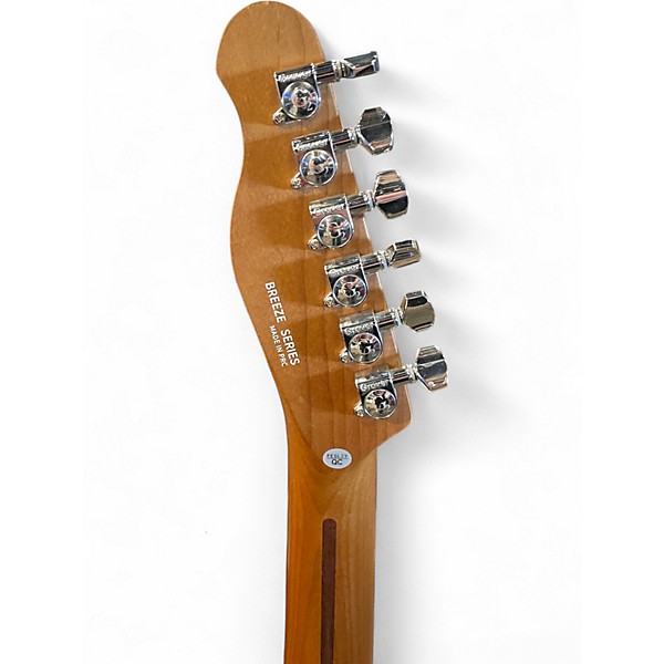 Used Fesley Telecaster Black Solid Body Electric Guitar