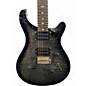 Used PRS SE Custom 24 Black Solid Body Electric Guitar
