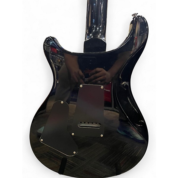 Used PRS SE Custom 24 Black Solid Body Electric Guitar