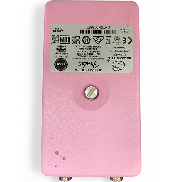 Used Fender Hello Kitty Fuzz Effect Pedal