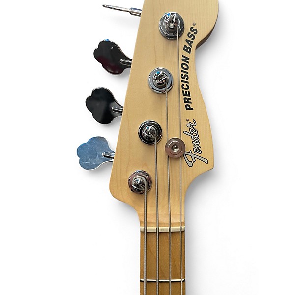 Used 2021 Fender American Performer Precision Bass Satin Lake Placid Blue Electric Bass Guitar