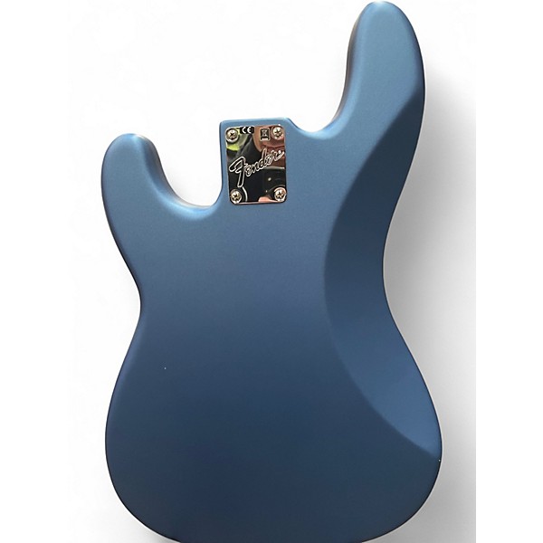 Used 2021 Fender American Performer Precision Bass Satin Lake Placid Blue Electric Bass Guitar