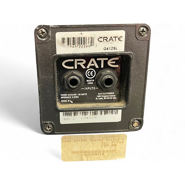 Used Crate G412SL Guitar Cabinet