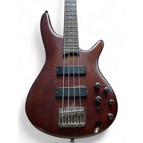 Used Ibanez SR500E Natural Electric Bass Guitar