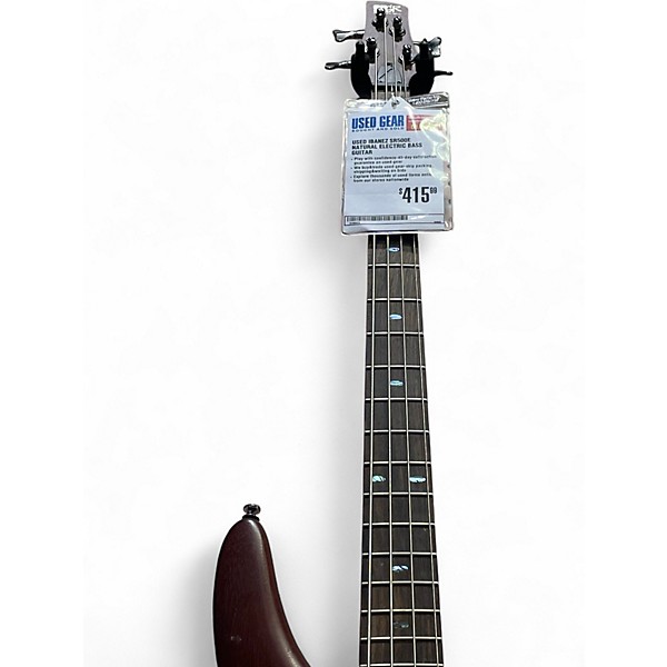 Used Ibanez SR500E Natural Electric Bass Guitar
