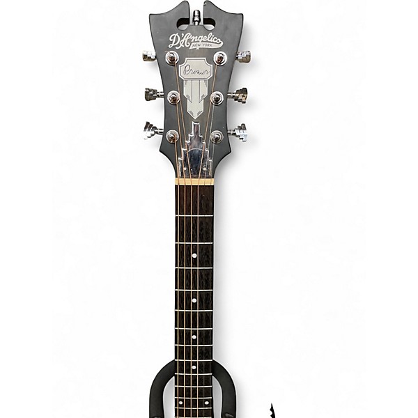 Used D'Angelico DAPLSG200ATBCP Trans Black Acoustic Electric Guitar