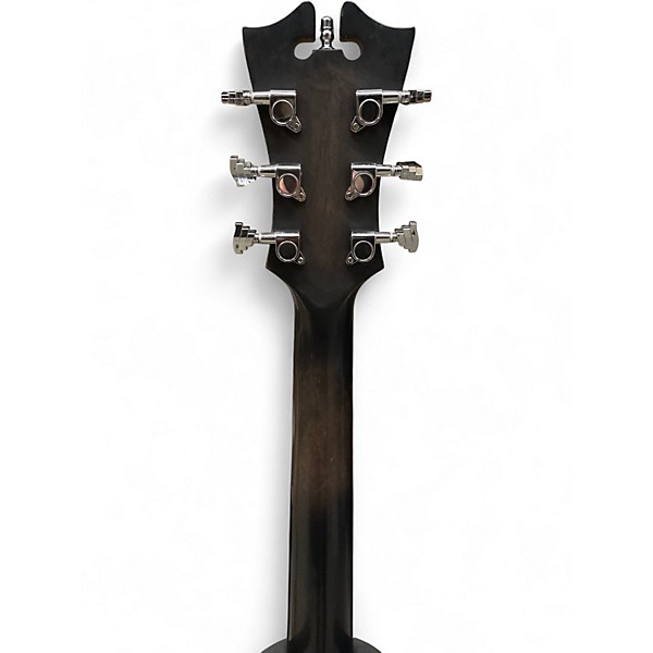 Used D'Angelico DAPLSG200ATBCP Trans Black Acoustic Electric Guitar