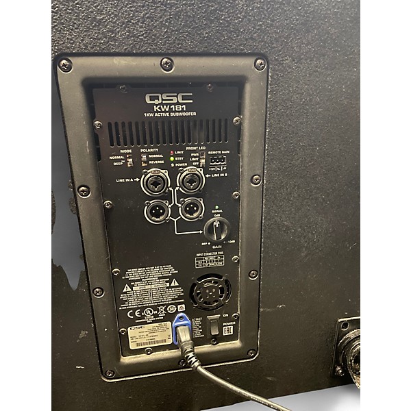 Used QSC kw 181 Powered Subwoofer