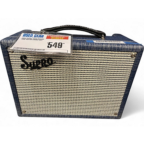 Used Supro 1605R REVERB Tube Guitar Combo Amp