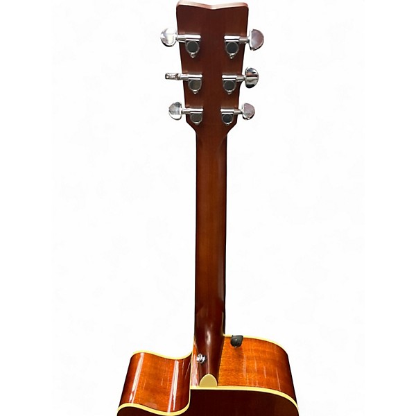 Used Yamaha FGCTA 2 Tone Sunburst Acoustic Electric Guitar