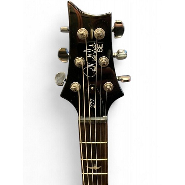 Used PRS SE 277 Trans Black Solid Body Electric Guitar