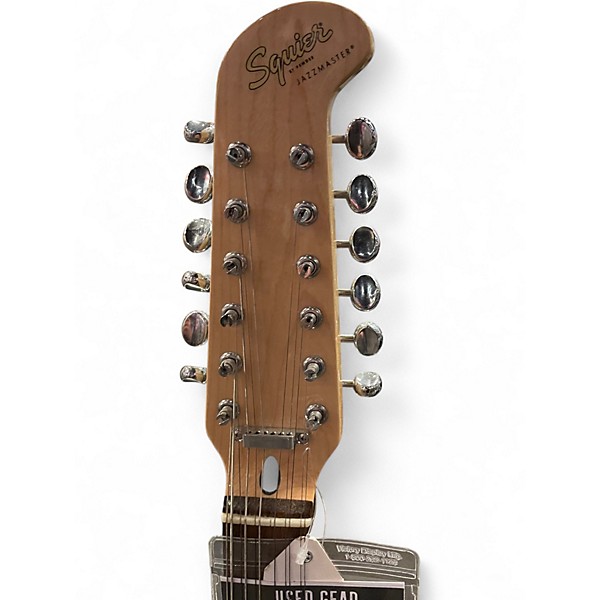 Used Squier PARANORMAL JAZZMASTER 12 STRING Olympic White Solid Body Electric Guitar