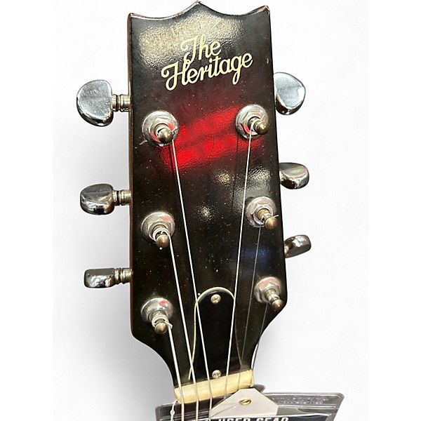 Used Heritage H-575-ASB Trans Brown Hollow Body Electric Guitar